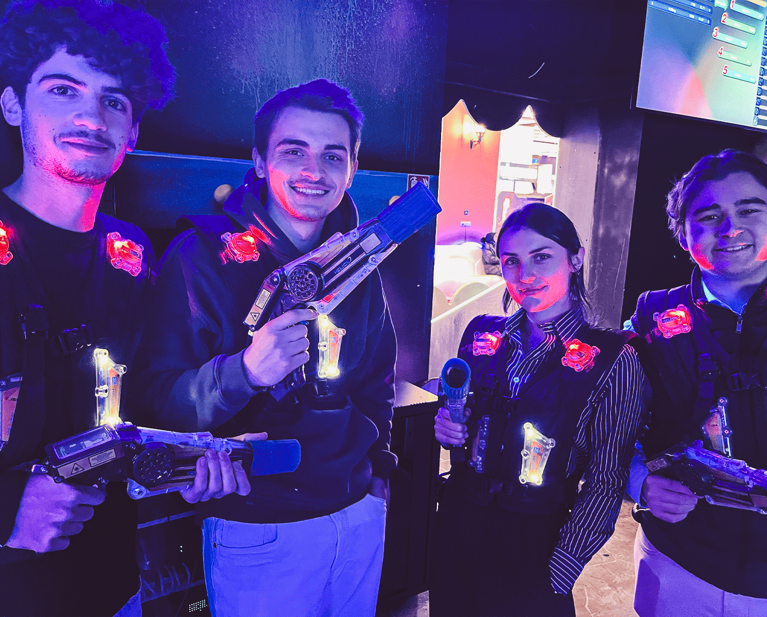 Laser Game du centre la Tête dans les Nuages Paris Aéroville