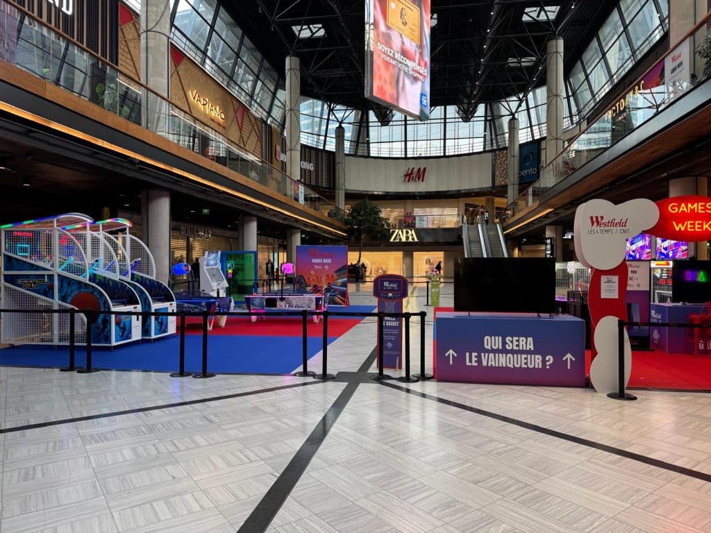 Games Week - Westfield les 4 temps - La Tête dans les nuages