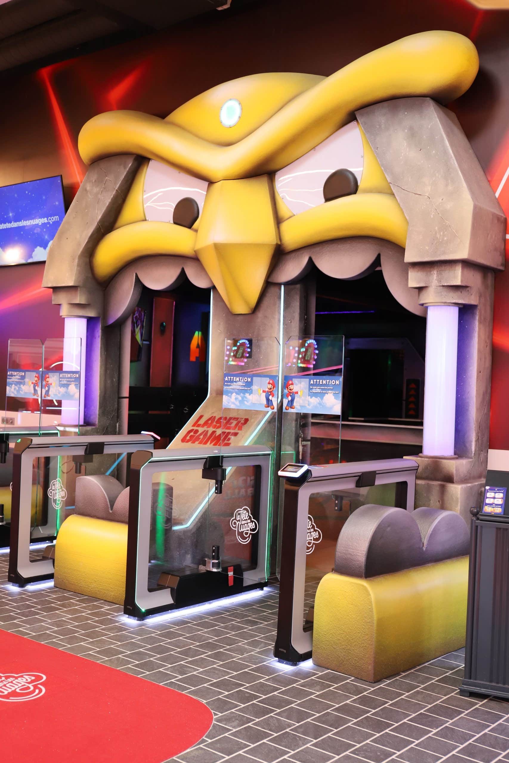 Entrée du Laser Game - Paris Mon Grand Plaisir - La Tête dans les Nuages