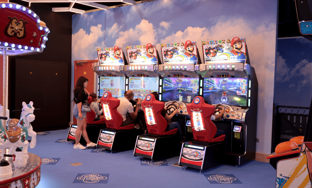 Simulateur de course Mario Kart - Arcade multijoueurs